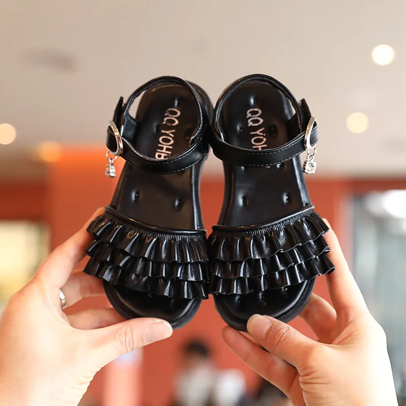 Try Indifference forum Reducere 2021 Printesa De Vară Pentru Copii Moda Volane Sandale Elegante  Fete Pantofi Copii, Sandale De Plajă 3 4 5 6 7 8 9 10 11 12 An \ Top ~  Maopub.ro