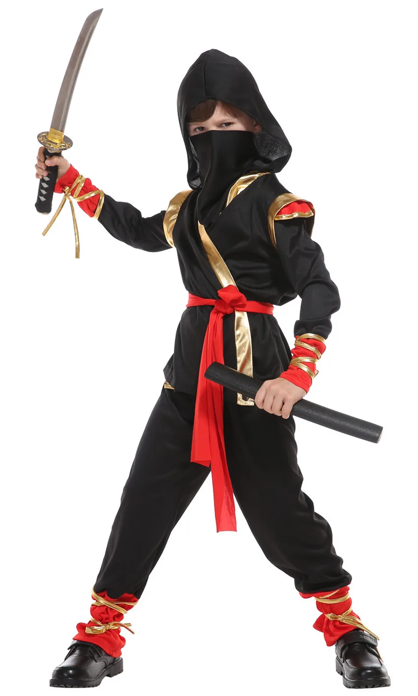 Prevention wasteland Restriction Reducere Costum Ninja Copii Fancy Party Dress Up Costum De Halloween Pentru Copii  Ninja Cosplay Asasin Samurai Japonez Haine Seturi \ Top ~ Maopub.ro