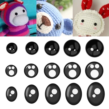 100buc/set 8-16mm Ochilor de Păpușă de Desene animate de Siguranță pentru Manual Amigurumi Ochi de Papusa Pentru Urs Ambarcațiuni Jucarii Papusa Accesorii