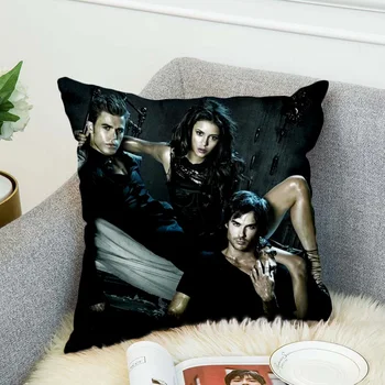The Vampire Diaries-o Perna Poliester Decorative, Fețe de Pernă Acoperă stil-1