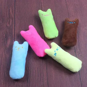 Dorakitten 2 buc/Set Solid de Culoare Catnip Jucării de Pluș Musca-Rezistent la Curățarea Dinților Pisica Jucarie Pisica Sunet Jucărie Animal de casă Supplies