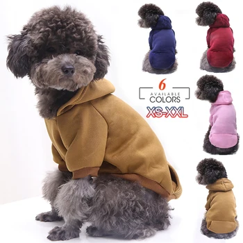 Câinele Hanorace Haine pentru Câini de talie Mică Îmbrăcăminte pentru animale de Companie Cățeluș Cat Sweatershirt Haina de Bumbac Chihuahua Catelus Costum Jachete