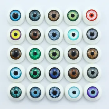 7 Perechi 12mm Acrilice BJD Albastru Gri Ochi pentru Jucarii Papusa Accesorii 3D Ochi pentru DIY Jucărie Colorat Simulare Ochi Ochi pentru Păpuși