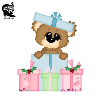 Cadouri de crăciun Ursul Moare de Tăiere de Ziua de nastere Minunat Animale de Companie Papusa Matrita Pentru DIY Scrapbooking Card de Ambarcațiuni