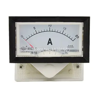 85C17 DC 0-20A / 75MV Indicatorul Analogic de Panou Ampermetru