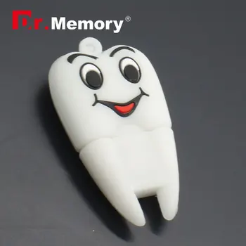 Dr. Memorie Forma Dintilor USB Flash Drive 4GB 8GB 16GB 32GB 64GB Dinți Pen Drive 128GB USB Flash Memory Stick Cle USB