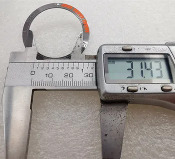 39.8 mm substitut hipocampus ceramice inel este potrivit pentru 43.5 mm automate mecanice mișcarea ceas caz