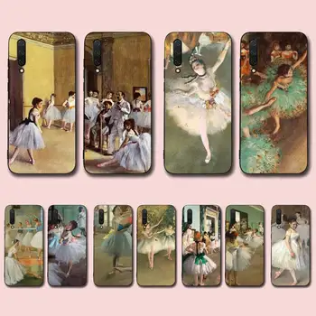 FHNBLJ La Clasa de Balet Edgar Degas Tipărite Telefon Caz pentru Xiaomi mi 5 6 8 9 10 lite pro SE Amesteca 2s 3 F1 Max2 3