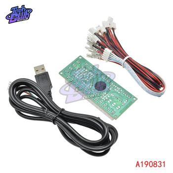 Întârziere Zero Arcade USB Encoder PC Joystick-ul și Butonul Pentru 3D MAME Lupta Stick-ul de Control al Circuitului de Bord