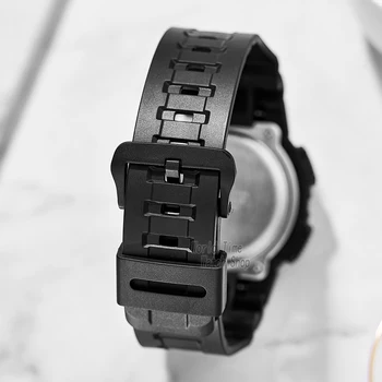 Ceas Casio înot ceas barbati vibrații de alertă de lux de top set militare super LED relogio 10 ani electrică sport cuarț ceas W-735H