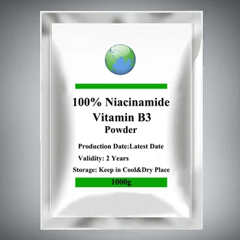 Niacinamida Vitamina B3 Pulbere,Vitamina B3 Albire Pulbere