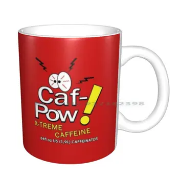 Caf-Pow-X-Treme Original Cani Ceramice Cești De Cafea Ceai Lapte Cana Ncis N C I S Abbie Cafpow Caf Pow Cafea Leroy Jethro Gibbs