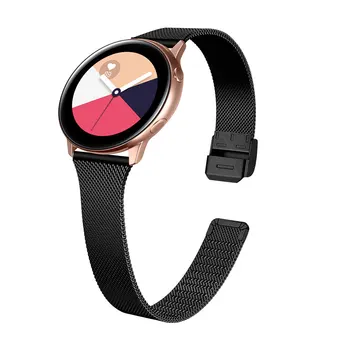 20mm 22mm Milanese Loop Curea de Ceas Pentru Samsung Galaxy Watch 3 Galaxy Watch 46mm 42mm Active 2 Ochiuri Trupa Pentru Huawei Watch Gt 2