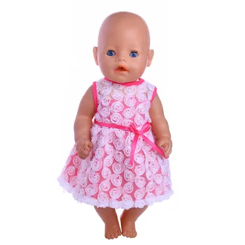 Promotii Haine Papusa 15 Stiluri de Rochie Fusta De 18 Inch American Doll&43 Cm Papusa Pentru Generația Noastră de Crăciun Jucărie pentru Fete