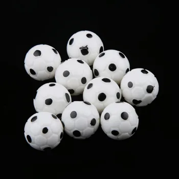 10buc 1:12 Scară Casa de Păpuși în Miniatură de Fotbal Mingi de Fotbal casă de Păpuși Decor Clasic Jucării pentru Copii pentru Copii Păpuși Accesoriu
