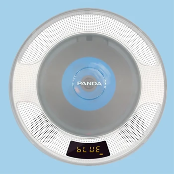 Bluetooth CD Player-ul se poate Monta pe Perete la Distanță de Control de Muzică Acasă Boombox cu Capac de Praf,2 Built-in Stereo HiFi Soundcore Difuzoare