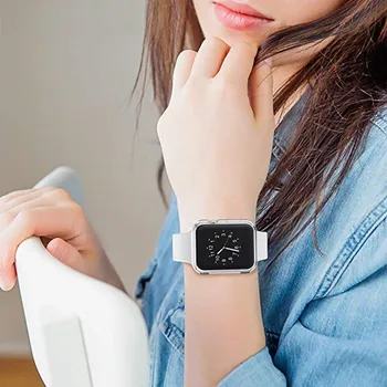 Ecran Protector pentru Apple Watch Seria 7 6 Caz SE 41mm 45mm 44mm 40mm Clar Ultra Acoperire Pentru iWatch 5 4 Accesorii de Toate-în Jurul valorii de