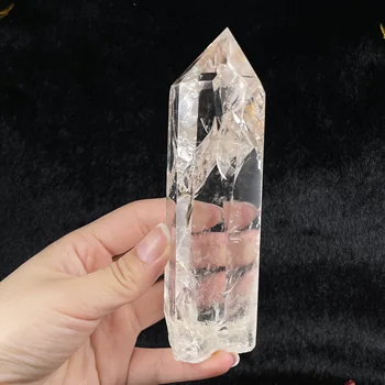 Naturale Himalaya Clar Cristal De Cuarț Punct De Vindecare Reiki Ornamente Decor Acasă Cadou