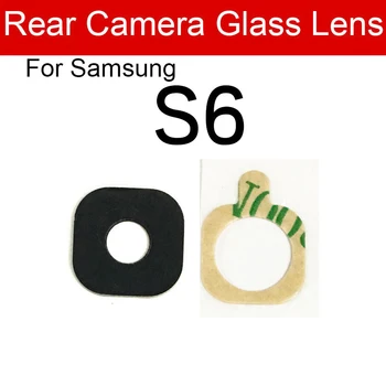 2 buc Spate aparat de Fotografiat Lentile din Sticla Pentru Samsung Galaxy S3 S4 S5 S6 S7 S8 S9 S10 S10e Edge Plus 5G Spate aparat de Fotografiat Lentilă cu Autocolant Piese