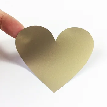 50 Buc/lot DIY Inima Zero Acoperire Autocolant Notă Decor Eticheta Multifuncțional Surpriza iubitului Cadou