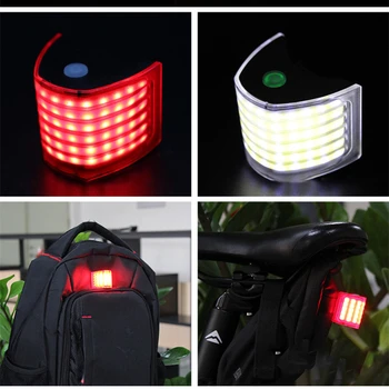 Bicicleta Kit de Lumina Ciclism Coada de Lampa Far MTB Drum de Munte Biciclete cu Unghi Larg Ultra USB Reîncărcabilă Lumina Accesorii pentru Biciclete