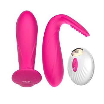 Noul Wireless Încălzire de Control de la Distanță Fluture Vibrator Vibrator,incarcare USB-Vibratoare Chilotei Stimulator Clitoris Jucarii Sexuale pentru Femei