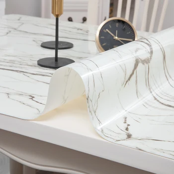 Fata de masa din PVC Imitație de marmură tabelul mat Placemat impermeabil oilproof pentru masa personaliza cafea, masă birou acoperi