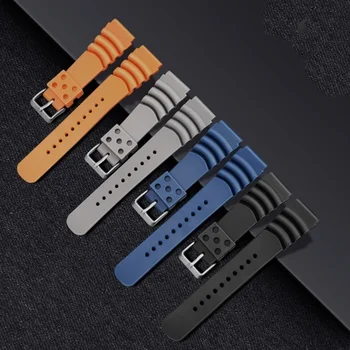 Silicon Cauciuc Curea de Ceas Banda 20mm 22mm 24mm pentru Seiko Ceas Casio Sport Impermeabil Curea pentru Barbati Femei Generic Watchband
