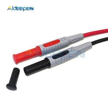 P1033 Multimetru Testare Cablu Turnat prin Injecție 4mm Banana Plug Linie de Test Direct la Curbe de Testare Cablu Electric