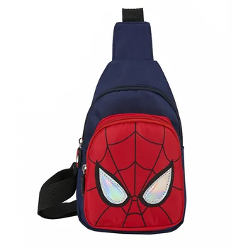 Gradinita de Copii este Unul-umăr Rucsac Marvel Spiderman Model de Sac de Mesager de Mare capacitate de Călătorie și de petrecere a timpului Liber Rucsac