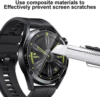 4Pack Sticlă Călită Ecran de Protecție pentru Huawei Watch GT 3 46mm Explozie Dovada Anti Scratch Smartwatch Sticlă de Protecție de film