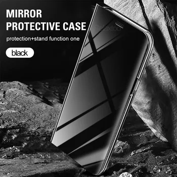 Pentru Xiaomi 11i Caz Smart Mirror Flip Magnetic de Telefon Capacul de Pe Xaomi Xiomi Km 11 am Mi11 am Mi11i Suport Antișoc Protecție Couqe