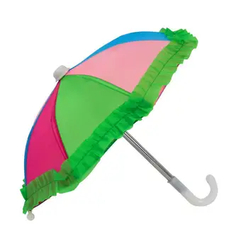 1 buc 18 Inch Papusa Accesorii Umbrella Papusa Umbrela Păpușă Jucărie Umbrela