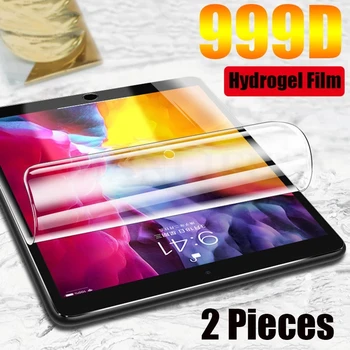 2piece Pet Film Film Pentru iPad Pro 11 Ecran Protector Pentru iPad 10.2 2019 Air 4 3 2 Pro 10.5 12.9 Mini 6 5 4 3 2 Pahar