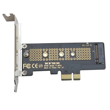 NVMe PCIe M. 2 unitati solid state SSD PCIe x1 adaptor card PCIe x1 de la M. 2 cu suport card