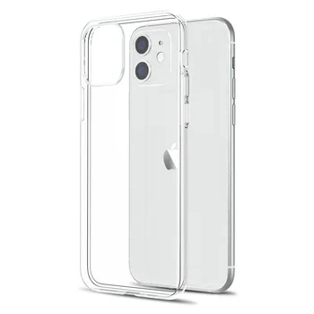 Transparent Caz Pentru iPhone 11 12 Mini-13 Silicon rezistent la Șocuri Telefon Caz Pentru iPhone 12 13 11 Pro Max SE X XS Capac Protecție