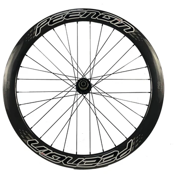 650C disc frana bicicleta de carbon volan DIY cyclocross 23X50mm tubulare/clamă osiei montate 6/șase bolt/center lock QR/TA hub pilon vorbit