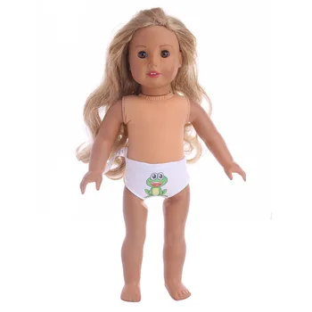 Papusa Haine Lenjerie Chilotei de Desene animate Model se Potrivesc 18 Inch American Doll&43cm Născut Baby Doll,Generația Noastră, Fata de Jucărie Cadou