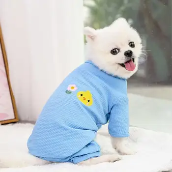 Minunat pentru animale de Companie Câini Pijamale Costum de Haine Confortabile, Toate-meci